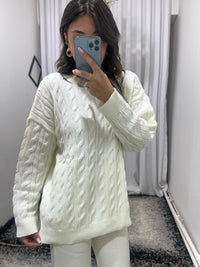 Örgü Desenli Takım